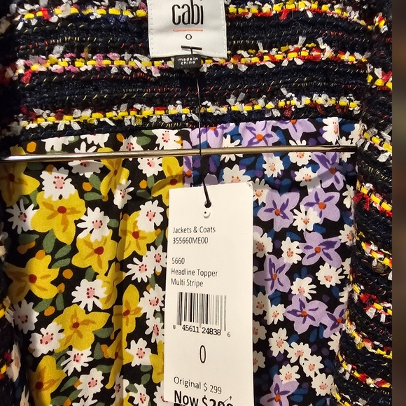 NWT CAbi Headline Topper Coat - Picture 9 of 9